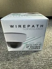 Wirepath Surveillance WPS-750-DOM-IP-WH IP Dome Security Camera White