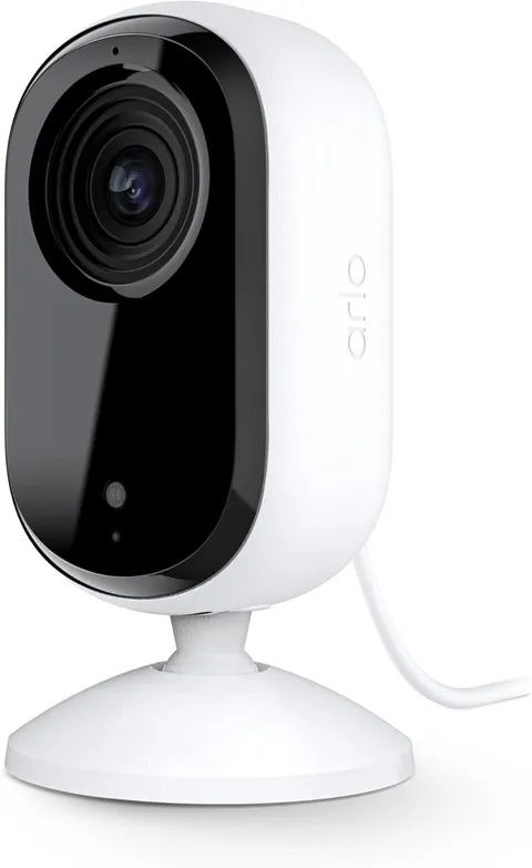 Arlo Essential Security Camera HD | Indoor Only | 2Nd Gen | Pet Camera & Baby Mo