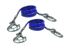 Trailer Safety Chains Cables 68 inch for Towing Bar，12000 Lbs Loading one 