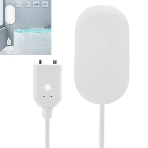 wireless Water Leakage Detector Water Leak Sensor, Wireless for Home Office