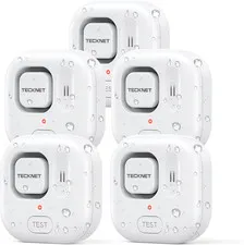 Water Leak Detectors for Home, 120Db Water Sensor Alarm Leak Detector, IP66 Wate