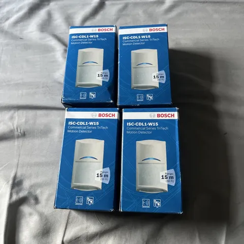 (4) Bosch ISC-CDL-1-W15 Tritec Motion Detector New Sealed Lot Of 4