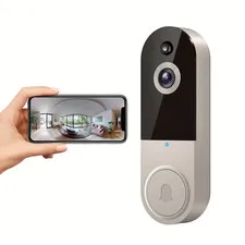 2K Wireless Video Doorbell Camera, AI Human Detection, Night Vision