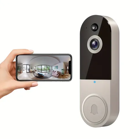 2K Wireless Video Doorbell Camera, AI Human Detection, Night Vision