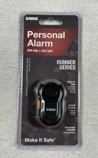 Sabre Personal Alarm with LED Light (Black)