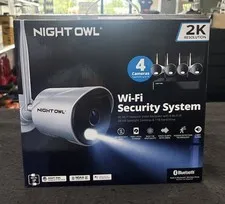 New Night Owl Wi-Fi Security System WM-BTWN81-2-4L