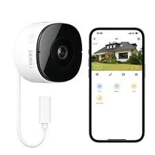 Wansview 2K Window Camera WIFI Security Camera Indoor Human Detection