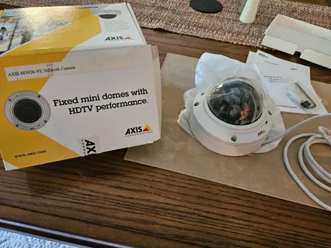 NEW AXIS M3026-VE 5MP Outdoor Network Dome IP Camera – Factory Sealed / Complete