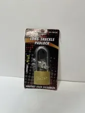 Heavy Duty inLock Long Shackle Padlock Steel  40 mm 19/16" Lock And Key