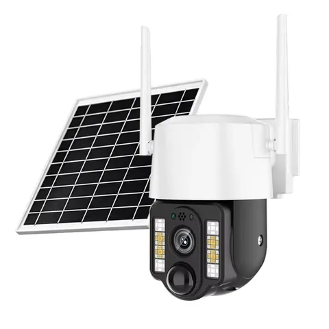 Solar Surveillance Cam – WiFi/4G, Night Vision, HD Full Color