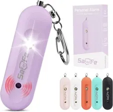 Personal Safety Alarm - Waterproof Rechargeable Security Alarm - 140dB Extra Lou
