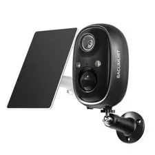 Security Cameras Wireless Outdoor, Free Cloud Storage, Wi-Fi Solar Cam - 1 Pack