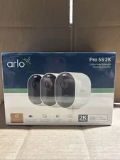 #Arlo Pro 5S Spotlight Wireless Security Camera 2K HDR Dual-Band Wi-Fi - 3 Pack