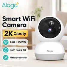 【Price Error】Alaga AI 2K 2.4G/5G Wifi6 Security Camera 3MP CCTV Indoor Monitor 3