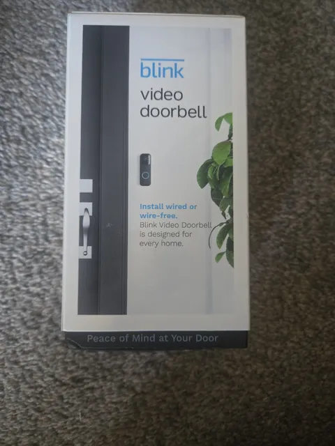 Blink Wired/Battery Operated Outdoor Smart Wi-Fi Video Doorbell