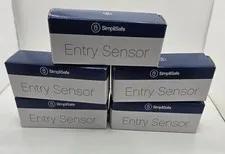 Lot of 5 Simplisafe Original Generation ES1000 Door / Window Entry Sensor NEW