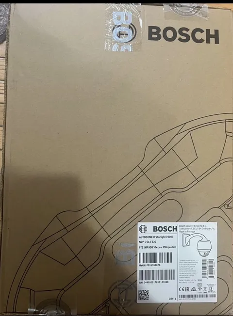 Bosch AUTODOME IP starlight 7000i PTZ Wired Dome Camera White NDP-7512-Z30