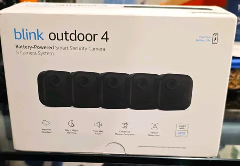 NEW Blink Outdoor 4 (4th Gen) 5 Camera Wireless HD Security System