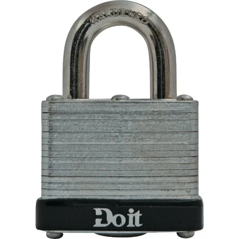 Do it 1-1/2 In. Keyed Alike Padlock with 3/4 In. Shackle Clearance SIM Supply,