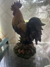 Battery Operated Rooster Light Sensitive Motion Sensor.