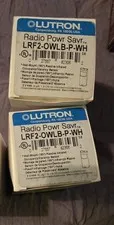 S/2 Lutron LRF2-OWLB-P-WH Radio PowrSavr Wireless Wall-Mounted Occupancy/Vacancy