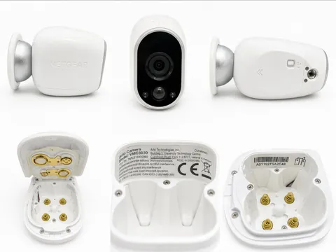 Arlo Camera Single Wireless Indoor/Outdoor Camera VMC3030 w/ Mount - WORKING