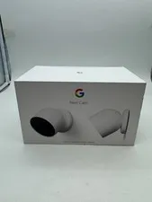 Google Nest Security Indoor Outdoor Cameras G3AL9 (Snow) 2-Pack with box