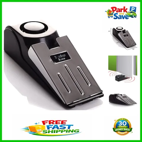 Versatile Door Stop Alarm - 120db Sound for Ultimate Protection Anywhere