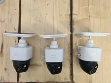 *4 Cameras* Eufy S340 Solar Security Camera Wireless Outdoor, 360°