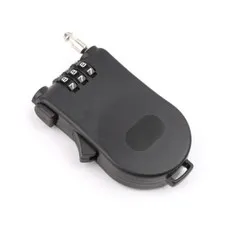 Retractable Wire Rope Password Lock Combination Coded Locker Outdoor Keyed Padlo
