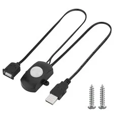 30cm 5V-24V PIR Infrared Ray Motion Sensor Switch USB/DC LED Detector Switching