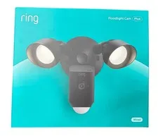 Ring Floodlight Cam Wired Plus  Outdoor Camera 1080p Color Black New Sealed 