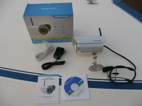 Insteon Smarthome Outdoor Wireless Security Camera with Night Vision to 98 Feet