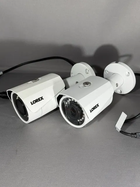 (2) Lorex 1080P MPX Bullet Camera NTSC with Night Vision LBV2711TB