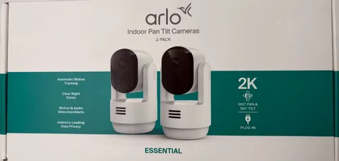*Arlo Essential 2-Pack Indoor FHD Pan Tilt Cameras