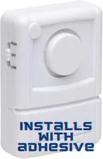 120dB Window or Door Alarm Vibration Security Emergency Burglar Wireless Shoc...