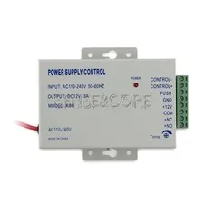 12V 3A Access Control Power Supply Controller Switch For Door Intercom System