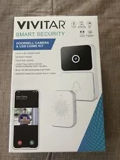 Vivitar smart Security System  Doorbell And Chime Kit NIB