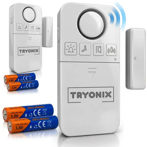 Door Alarms When Opened for Kids & Elderly – 130 dB Loud Door & Window Alarm,...