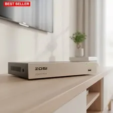 Security DVR 8CH 1080P Hybrid Wired Recorder AI Human Vehicle Detection