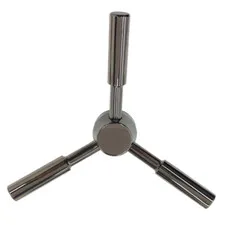 3 Spoke Gun Safe Handle Replacement Heavy-Duty Handle Gun Safes and Vault Doors