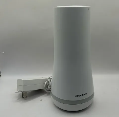 Simplisafe SSBS3 Home Security Base Station White w/Power Supply Good Condition