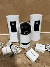 Lot Of 3 - Zmodo Pivot 1080p 360° Rotating Wireless Indoor Cameras - Working