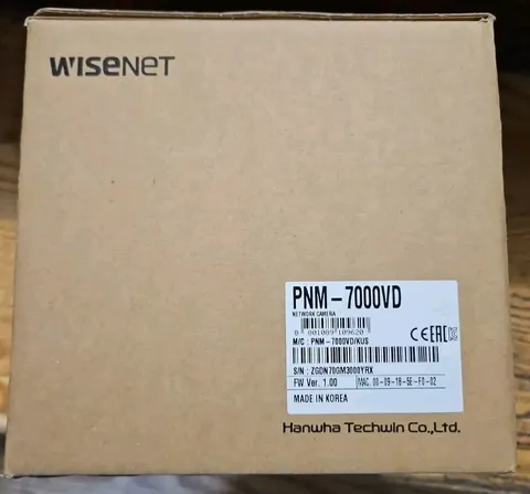 Samsung PNM-7000VD 2MP H.265 Multi-Directional Outdoor Dome IP Security Camera