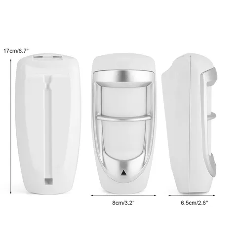 Outdoor Waterproof Wired Motion Detector Dual PIR Sensor Pet Immunity Secur GFCE