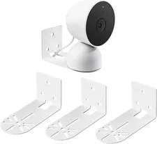 3 Pack Adhesive Metal Nest Camera Mount Fits for Google Indoor Nest Security Cam