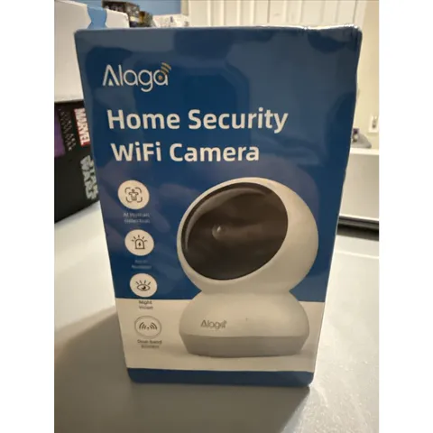 Alaga Security WiFi Camera 2K HD AI Human Detection Pan-Tilt A-CW2303C-H NEW