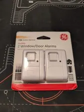 Brand New Sealed GE - 2 Indoor Window Door Alarm Sensor Model 