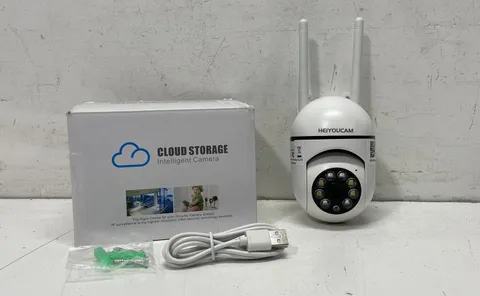 HEIYOUCAM Y108 WiFi IP Security Camera PTZ Night Vision Power On Tested As-Is