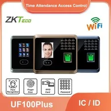 ZKTeco UF100plus WiFi Biometric Face Attendance System Fingerprint Time Clock